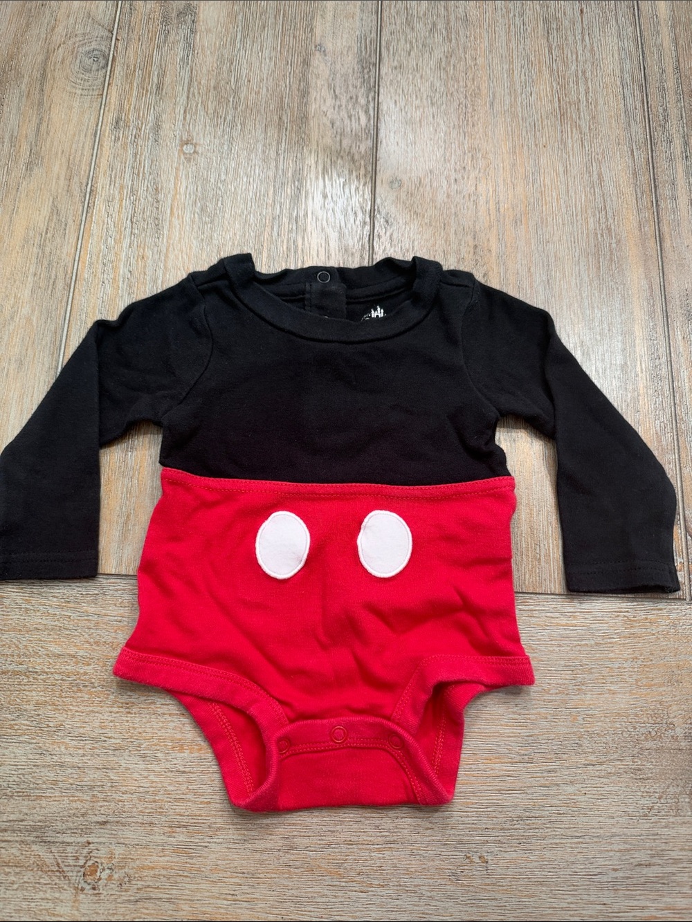 Disney Baby Mickey Mouse Costume Bodysuit | Size 9-12 Months